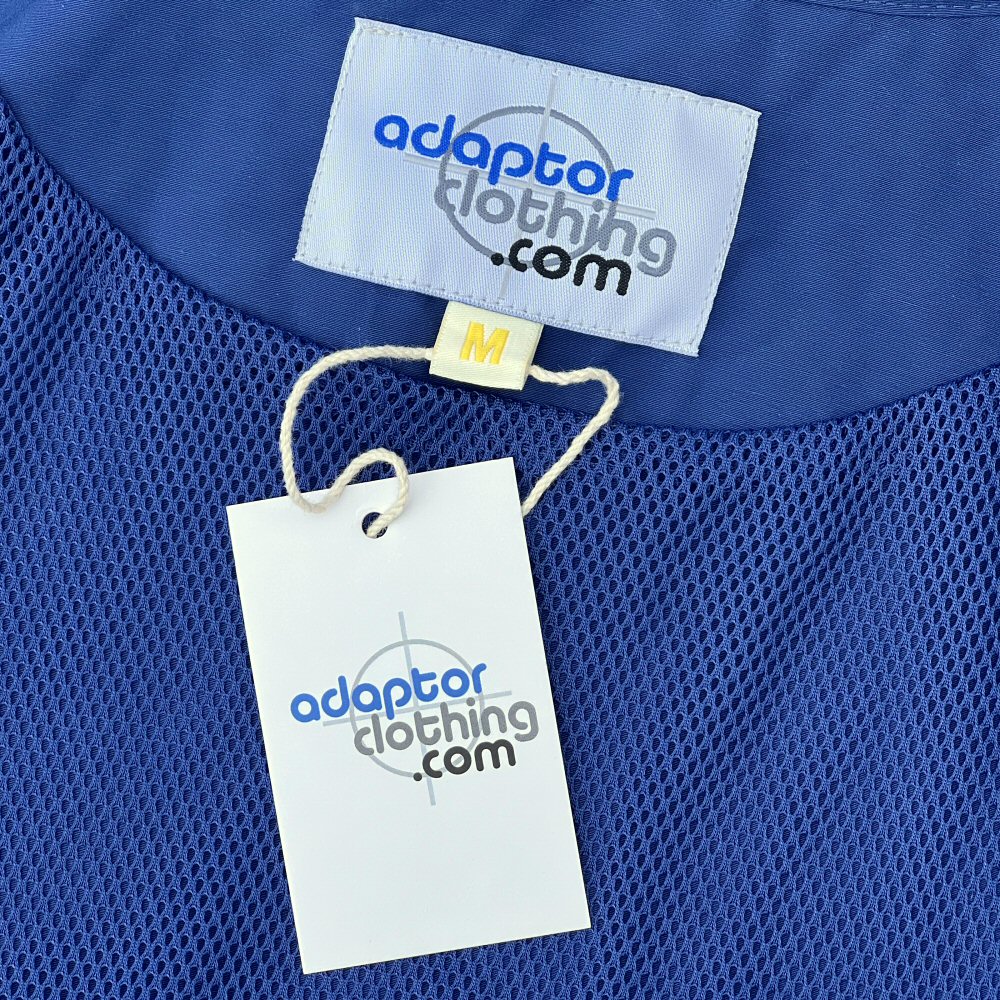 Adaptor Clothing Retro Sixties Replica Windbreaker Blue