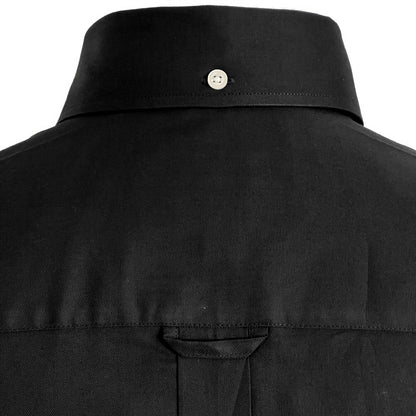 Adaptor Clothing Oxford Short Sleeve Button Down Shirt Black