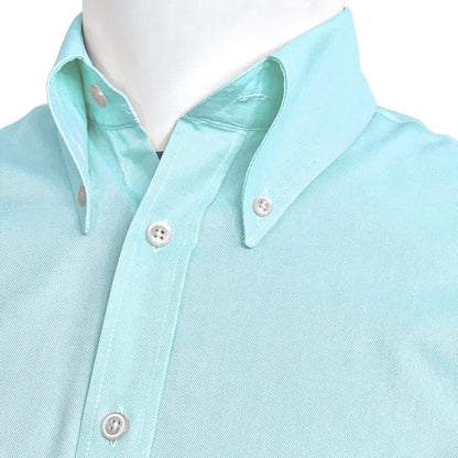 Adaptor Clothing Oxford Short Sleeve Button Down Shirt Mint