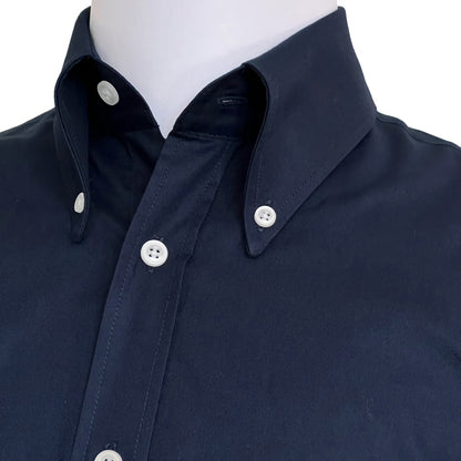 Adaptor Clothing Oxford Short Sleeve Button Down Shirt Navy