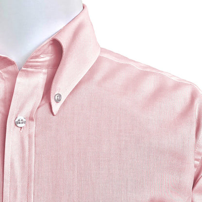 Adaptor Clothing Oxford Short Sleeve Button Down Shirt Pink