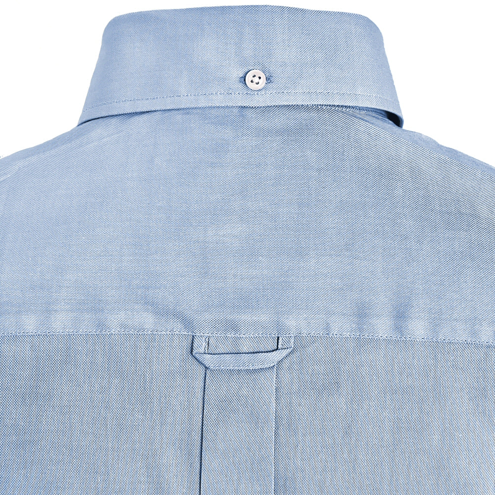 Adaptor Clothing Oxford Short Sleeve Button Down Shirt Sky Blue