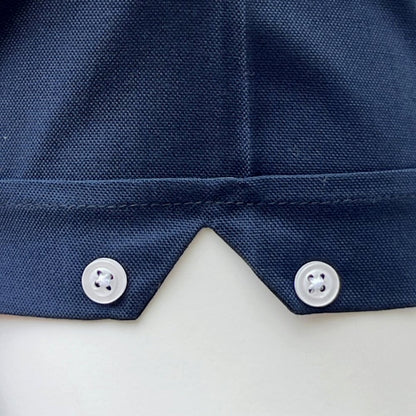 Adaptor Clothing Oxford Short Sleeve Button Down Shirt Navy