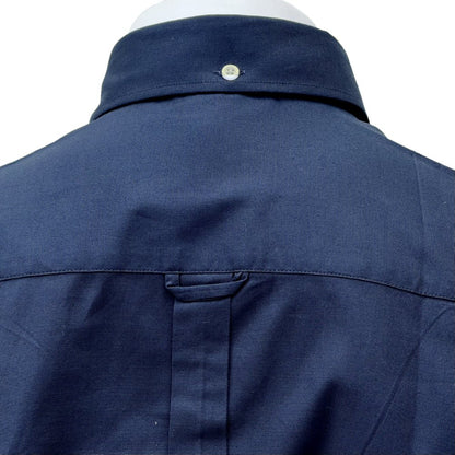Adaptor Clothing Oxford Short Sleeve Button Down Shirt Navy