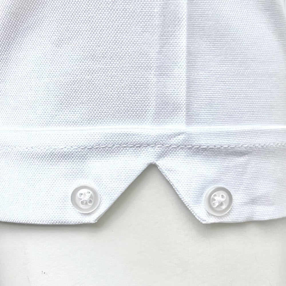 Adaptor Clothing Oxford Short Sleeve Button Down Shirt White