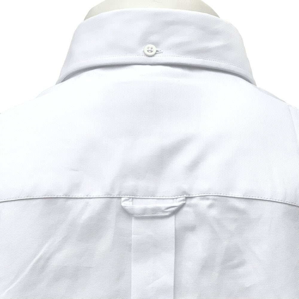 Adaptor Clothing Oxford Short Sleeve Button Down Shirt White