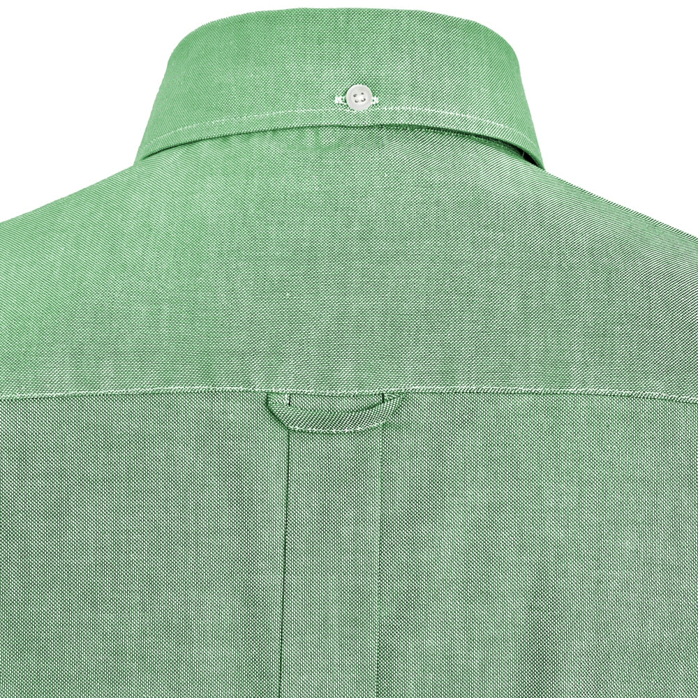 Adaptor Clothing Oxford Long Sleeve Button Down Shirt Sour Green