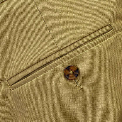PRE-ORDER: Adaptor Clothing Cotton Frogmouth Pocket Slim Trouser Sand