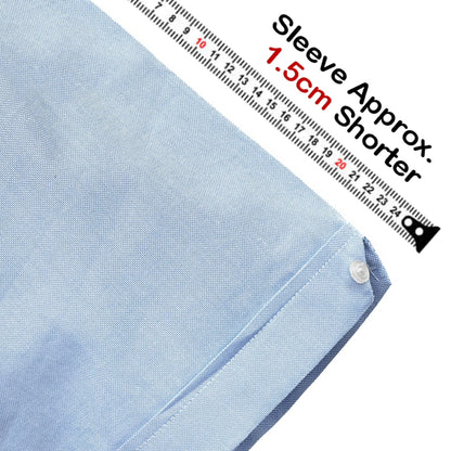SPECIAL PURCHASE - Adaptor Clothing Oxford Short Sleeve Shirt Sky Blue