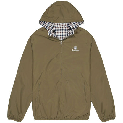 Aquascutum Active Hooded Reversible Sailor Jacket Army Green