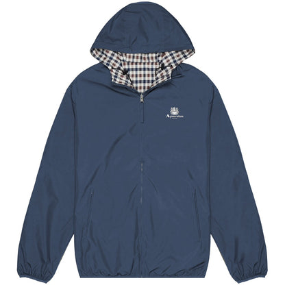Aquascutum Active Hooded Reversible Sailor Jacket Khaki Navy