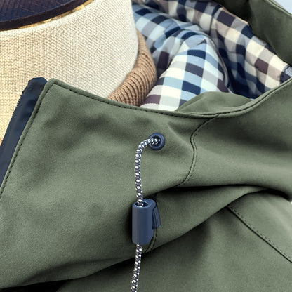 Aquascutum Active All Weather Waterproof Shell Jacket Army