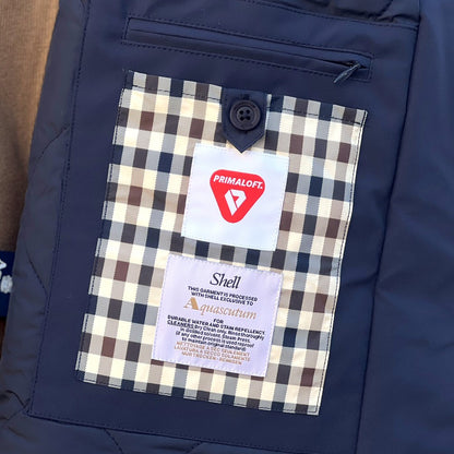 Aquascutum Active All Weather Waterproof Shell Jacket Navy