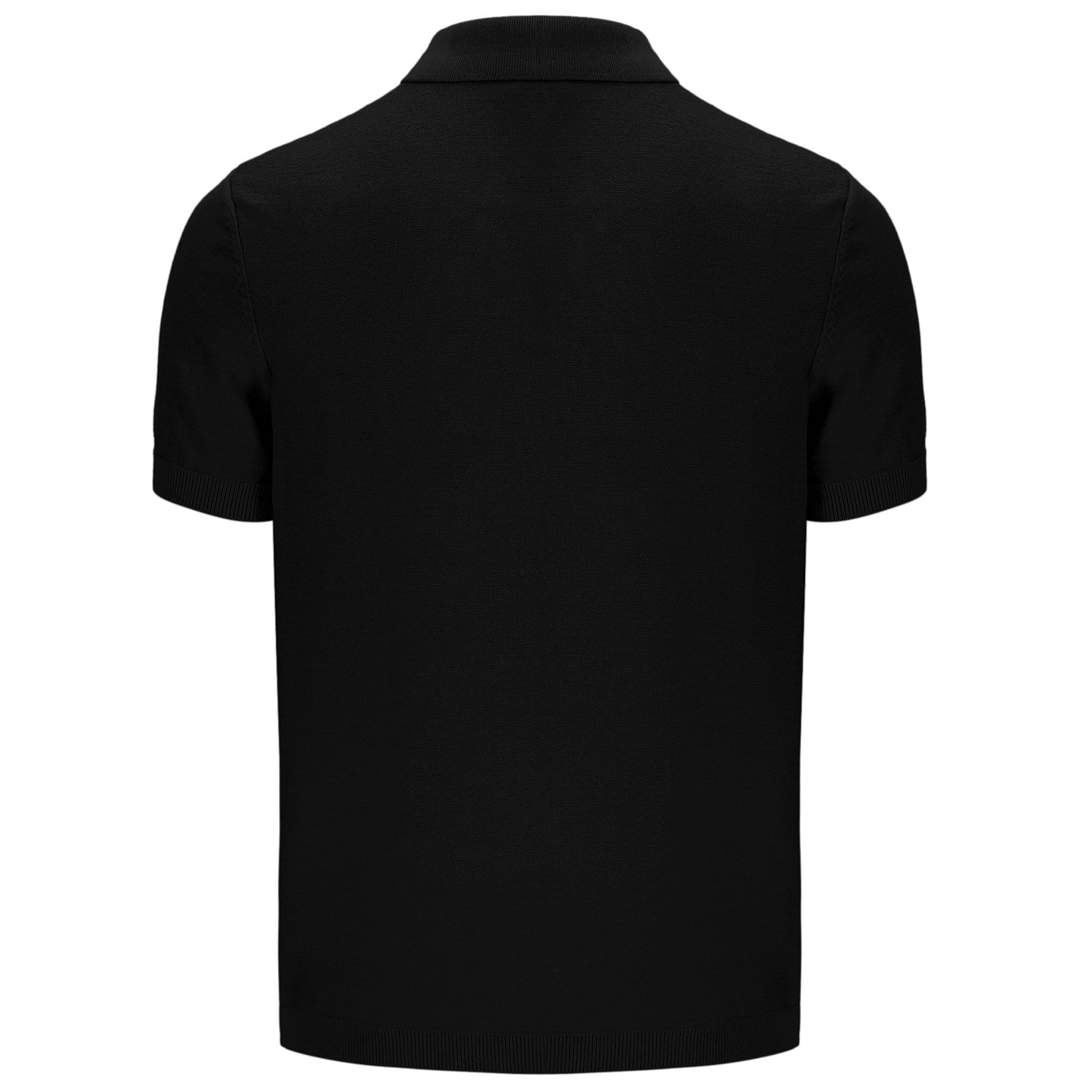 Fila Gold Collection Cable Knit Polo Black