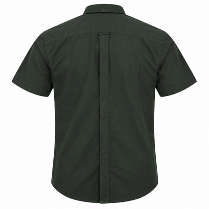 Ben Sherman Short Sleeve Oxford Shirt Green