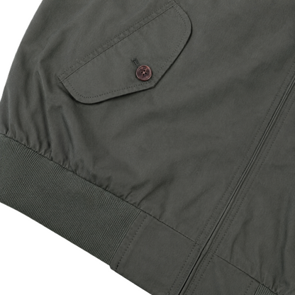 Ben Sherman Bold Check Lined Harrington Jacket Green