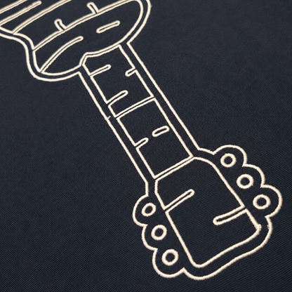 Ben Sherman Embroidered Guitar T-Shirt Navy