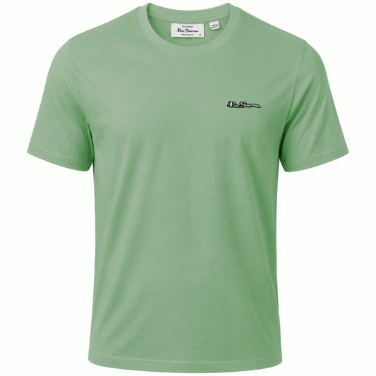 Ben Sherman Rubber Signature Badge T-Shirt Sage