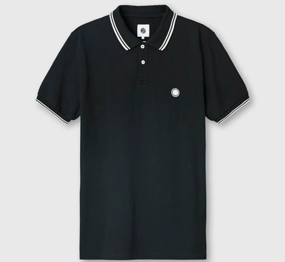 Pretty Green Logo Polo Shirt Black