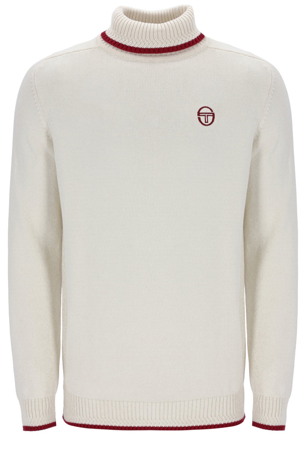 Sergio Tacchini Caruso Roll Neck Ski Jumper Off White