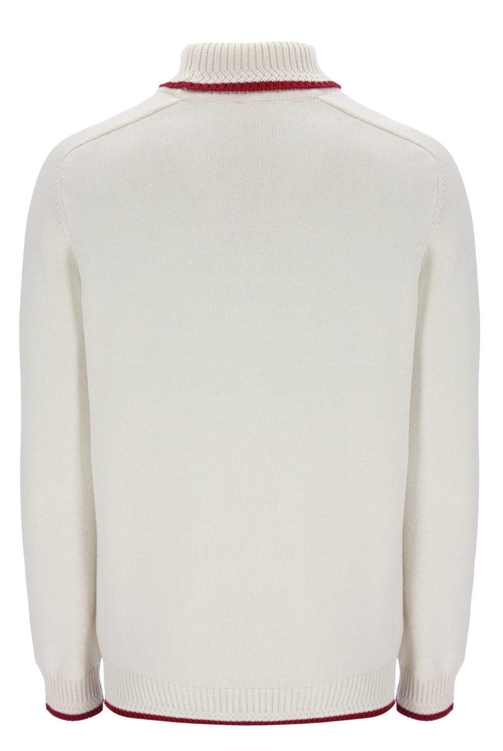 Sergio Tacchini Caruso Roll Neck Ski Jumper Off White