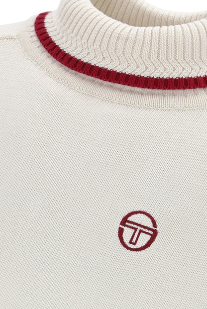Sergio Tacchini Caruso Roll Neck Ski Jumper Off White