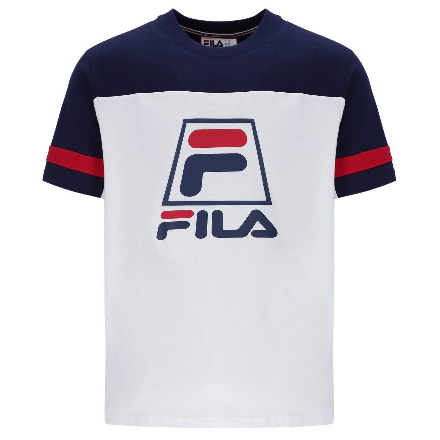 Fila Damon Albarn Britpop F Logo T-Shirt Navy