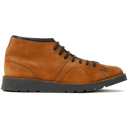 Delicious Junction Suede Monkey Boot Ginger