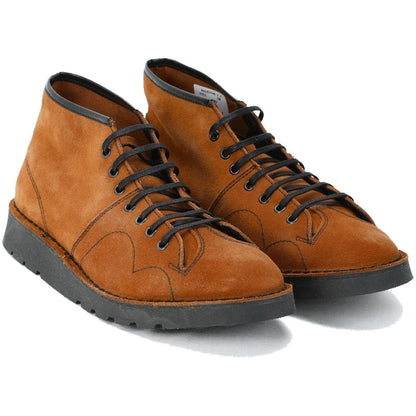 Delicious Junction Suede Monkey Boot Ginger