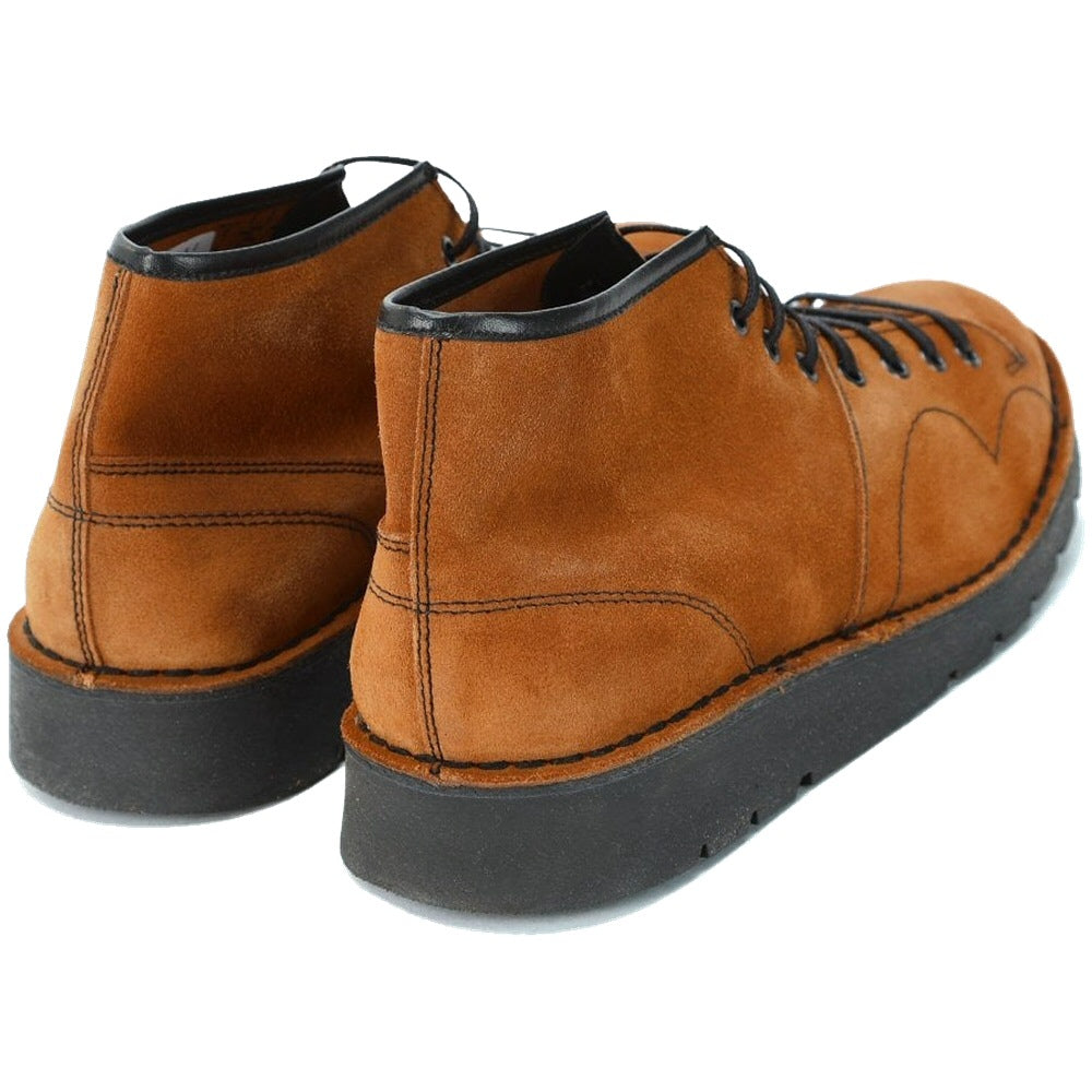 Delicious Junction Suede Monkey Boot Ginger