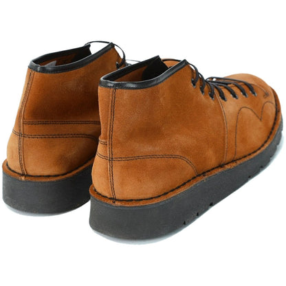 Delicious Junction Suede Monkey Boot Ginger