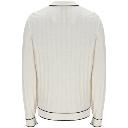 Fila Gold Collection Drop Needle Polo Ecru