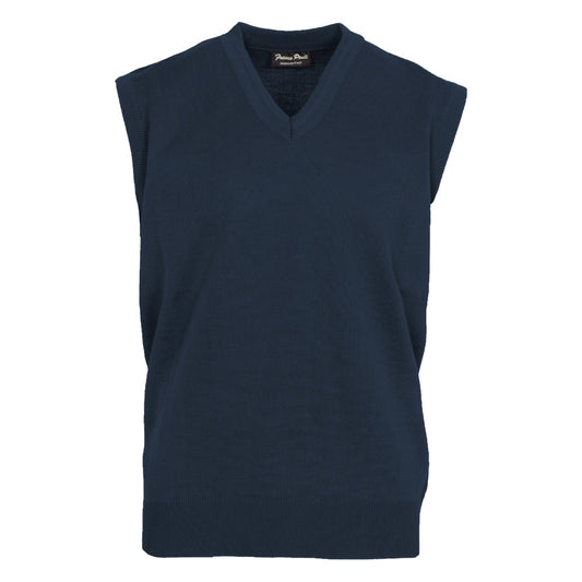 Franco Ponti Made in Italy Merino Wool V-Neck SLIPOVER Airforce