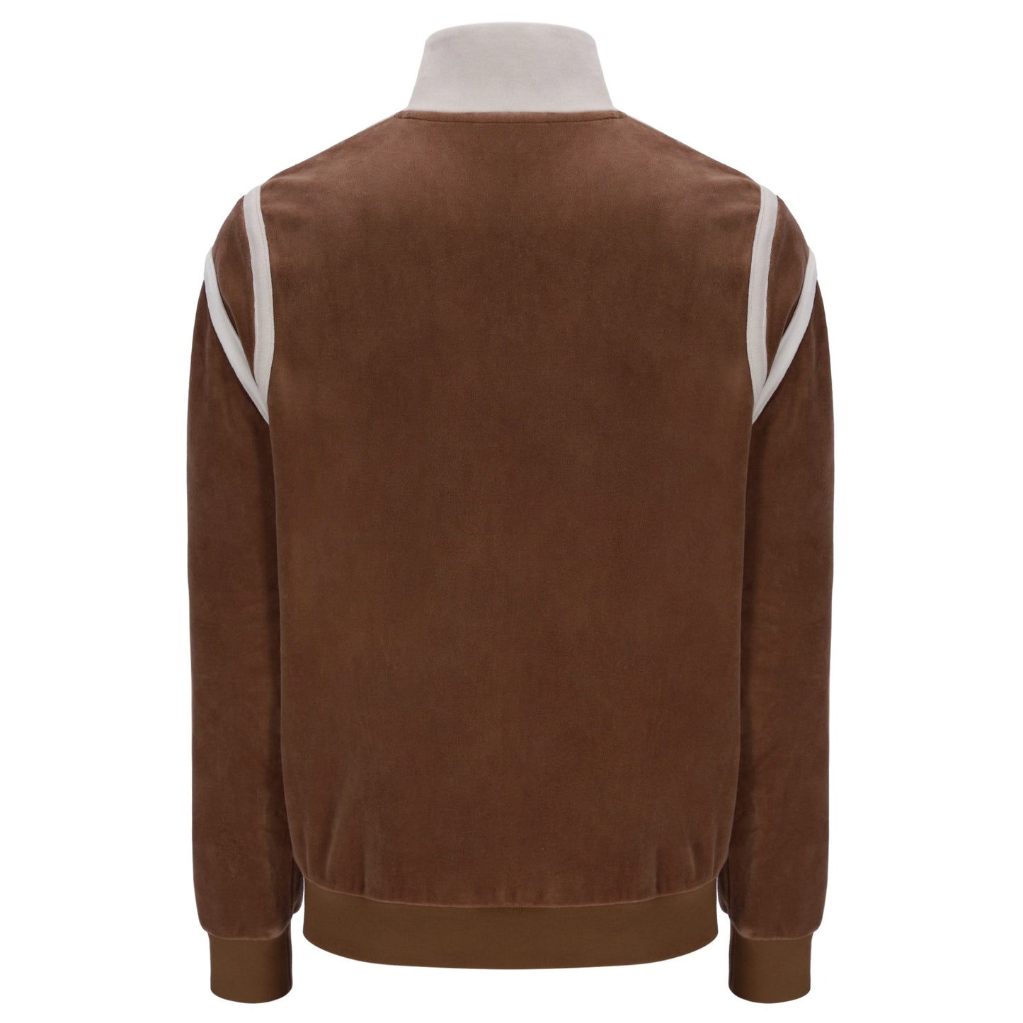 Fila Gabriele Velour Stripe Track Top Brown