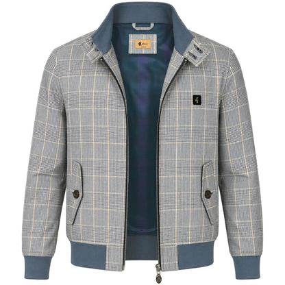 Gabicci Vintage Glen Plaid Check Harrington Jacket