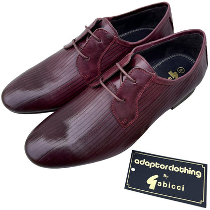 Exclusive Gabicci x Adaptor Vandella Leather Shoes Burgundy