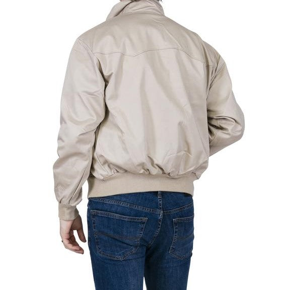 Relco Classic Red Tartan Lined Harrington Stone