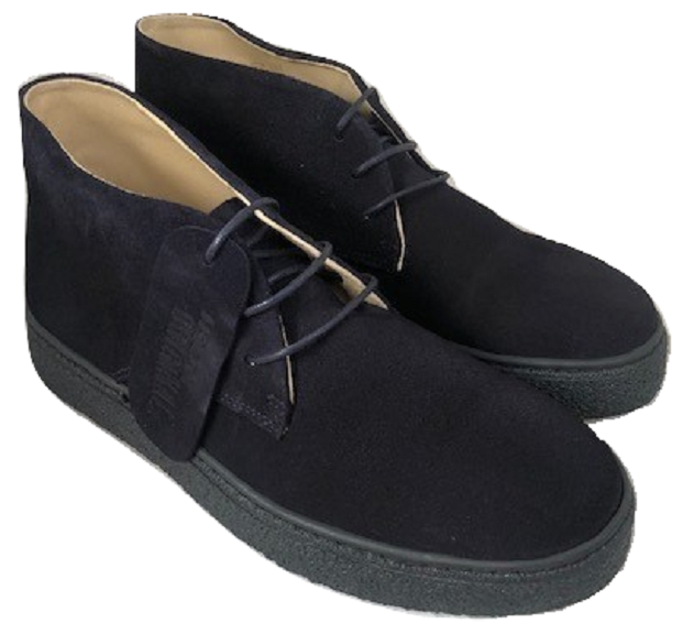 Ikon Original Mens Navy Ikonik Suede Desert Boot
