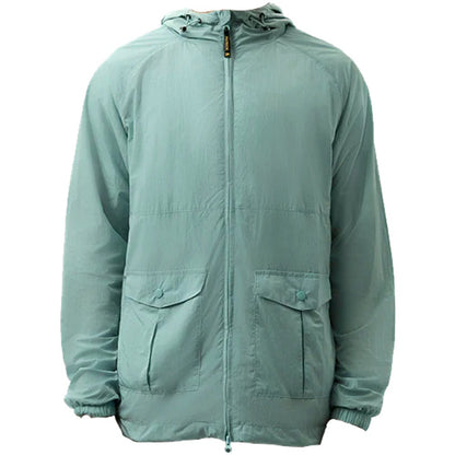 Patrick Chapman Windbreaker Zip Jacket Light Blue