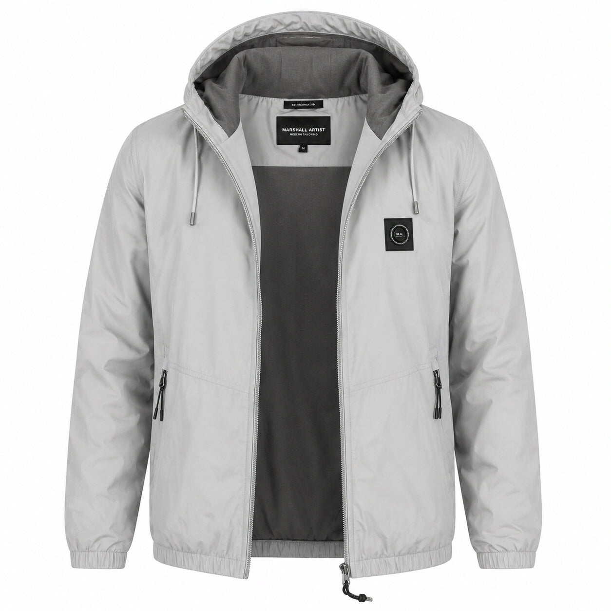 Marshall Artist Waterproof Ripstop Jacket Light Grey