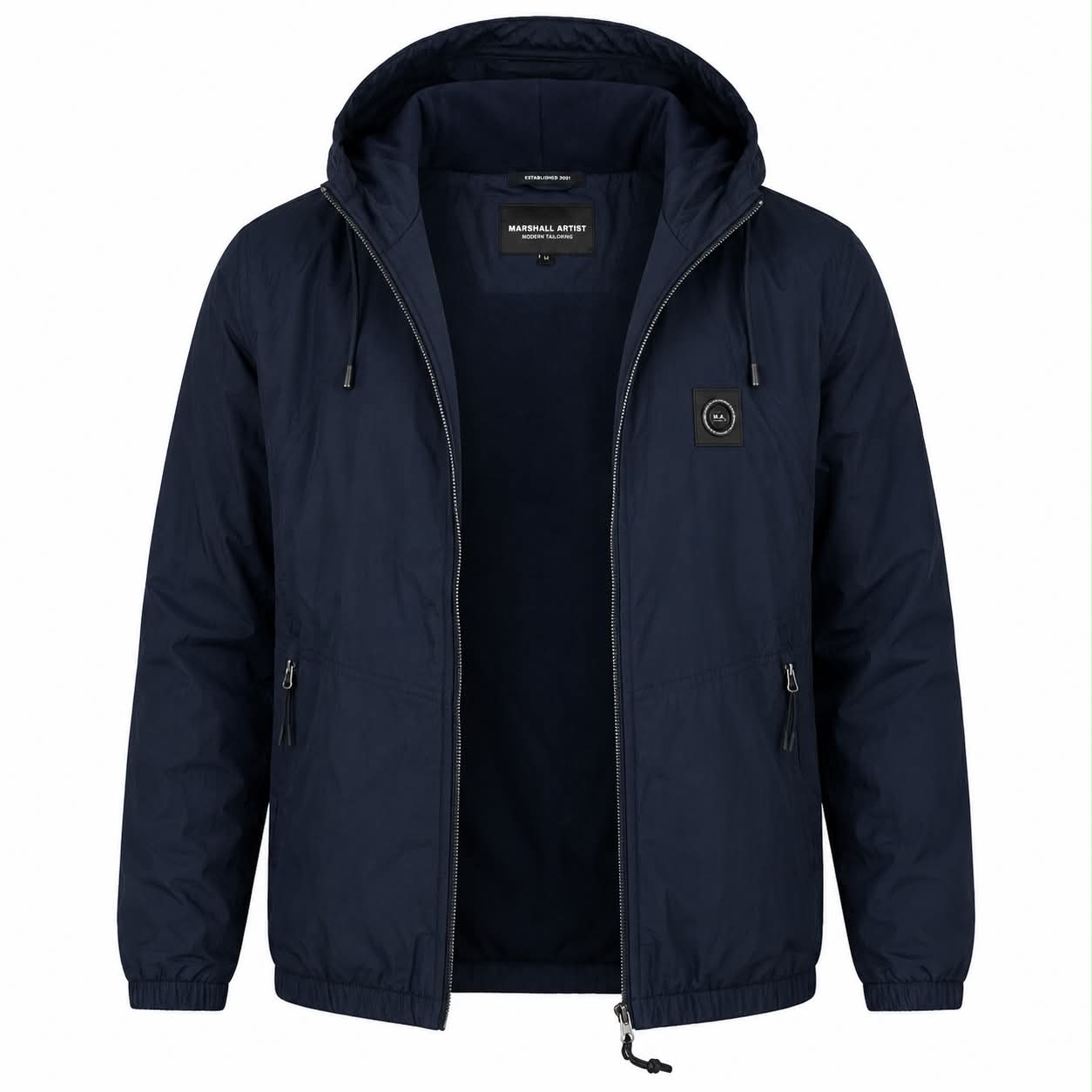 Marshall Artist Waterproof Ripstop Jacket Navy