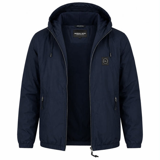 Marshall Artist Waterproof Ripstop Jacket Navy