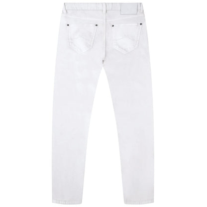 Mish Mash Mens Tapered Leg Jeans Off White OLD