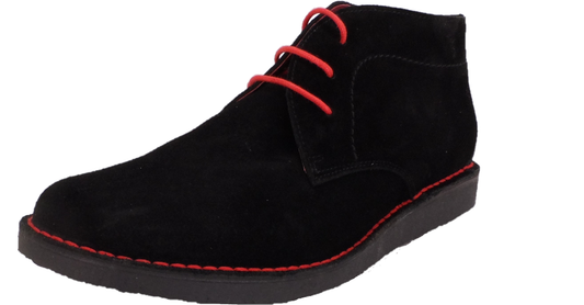 Ikon Original Nomad Suede Desert Boots in Black