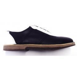 Ikon Original Marriott Leather Bowling Shoes in Black/White