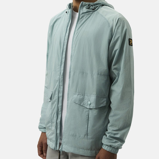 Patrick Chapman Windbreaker Zip Jacket Light Blue