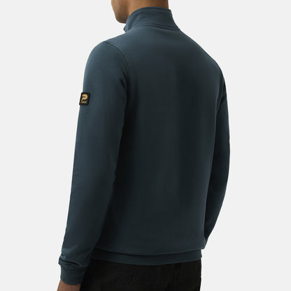 Patrick Harlem 1/4 Zip Fleece Sweatshirt Dark Blue
