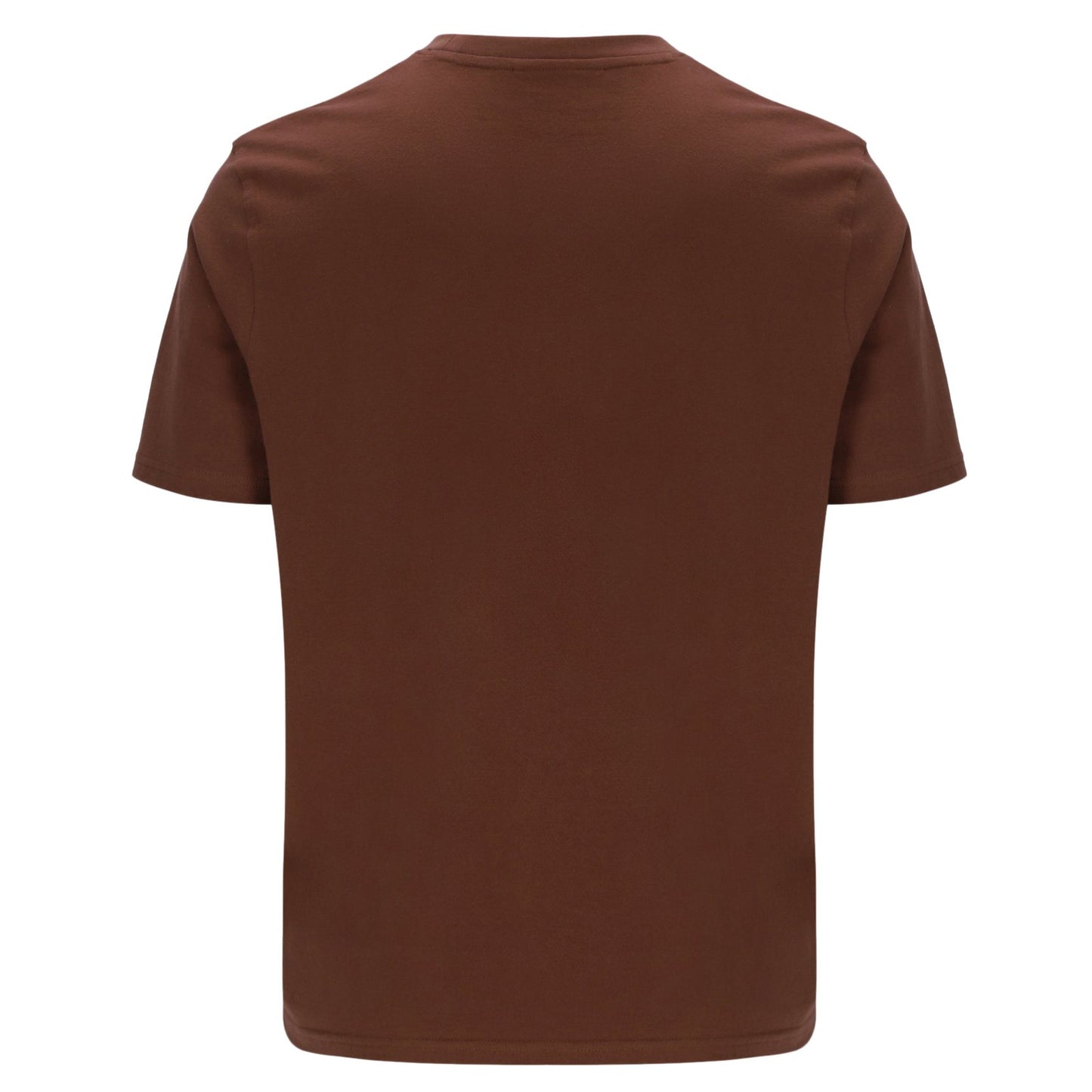 Fila Pepe Flock Self Chest Logo T-Shirt Brown