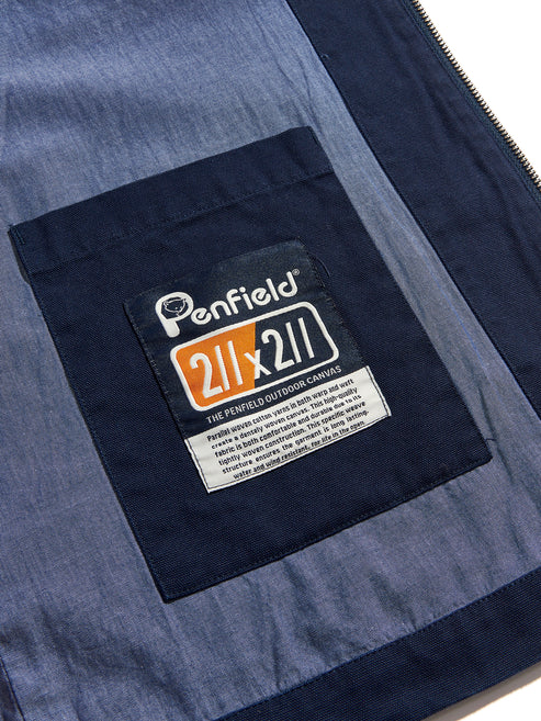 Penfield Hopsack Harrington Style Jacket Navy