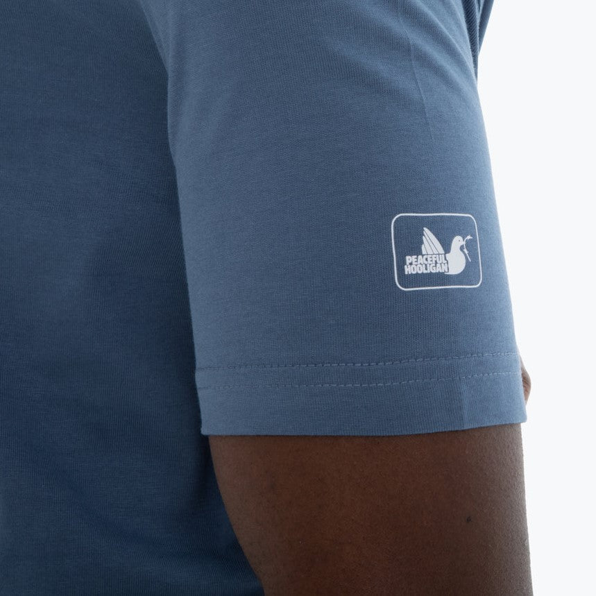 Peaceful Hooligan Ian Brown Ressurection T Shirt Blue